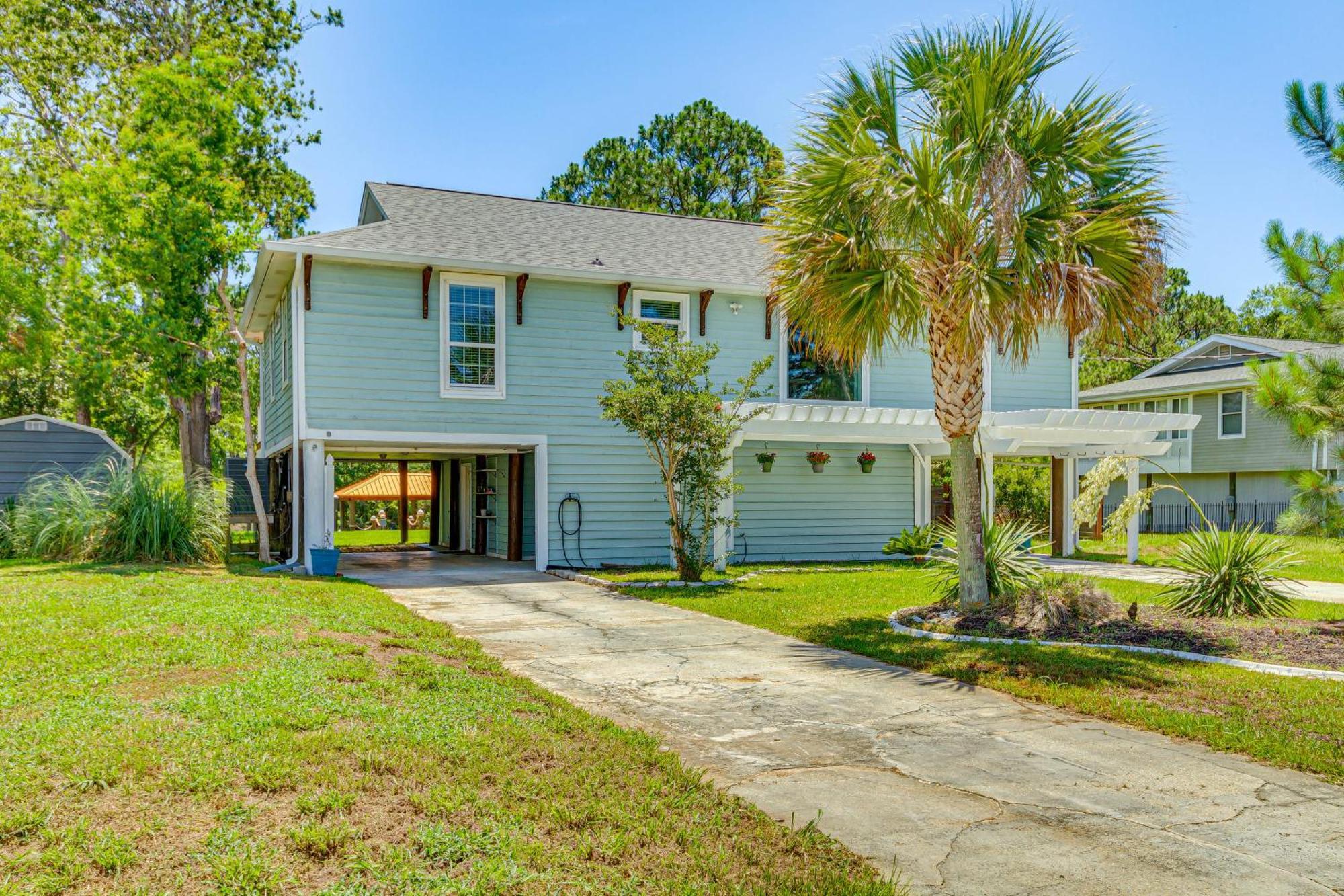 Waterfront Florida Vacation Rental With Boat Dock Milton Esterno foto