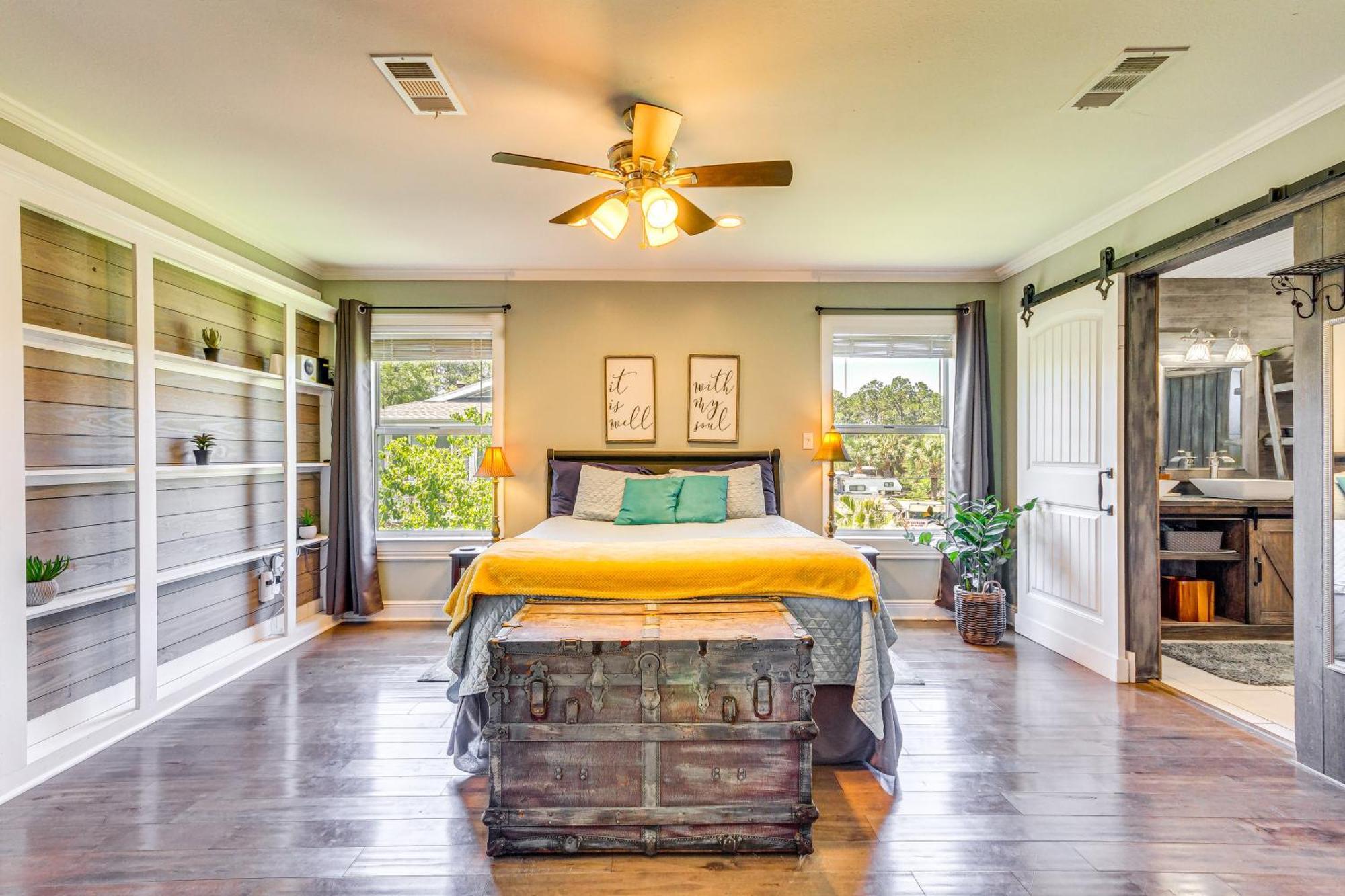Waterfront Florida Vacation Rental With Boat Dock Milton Esterno foto