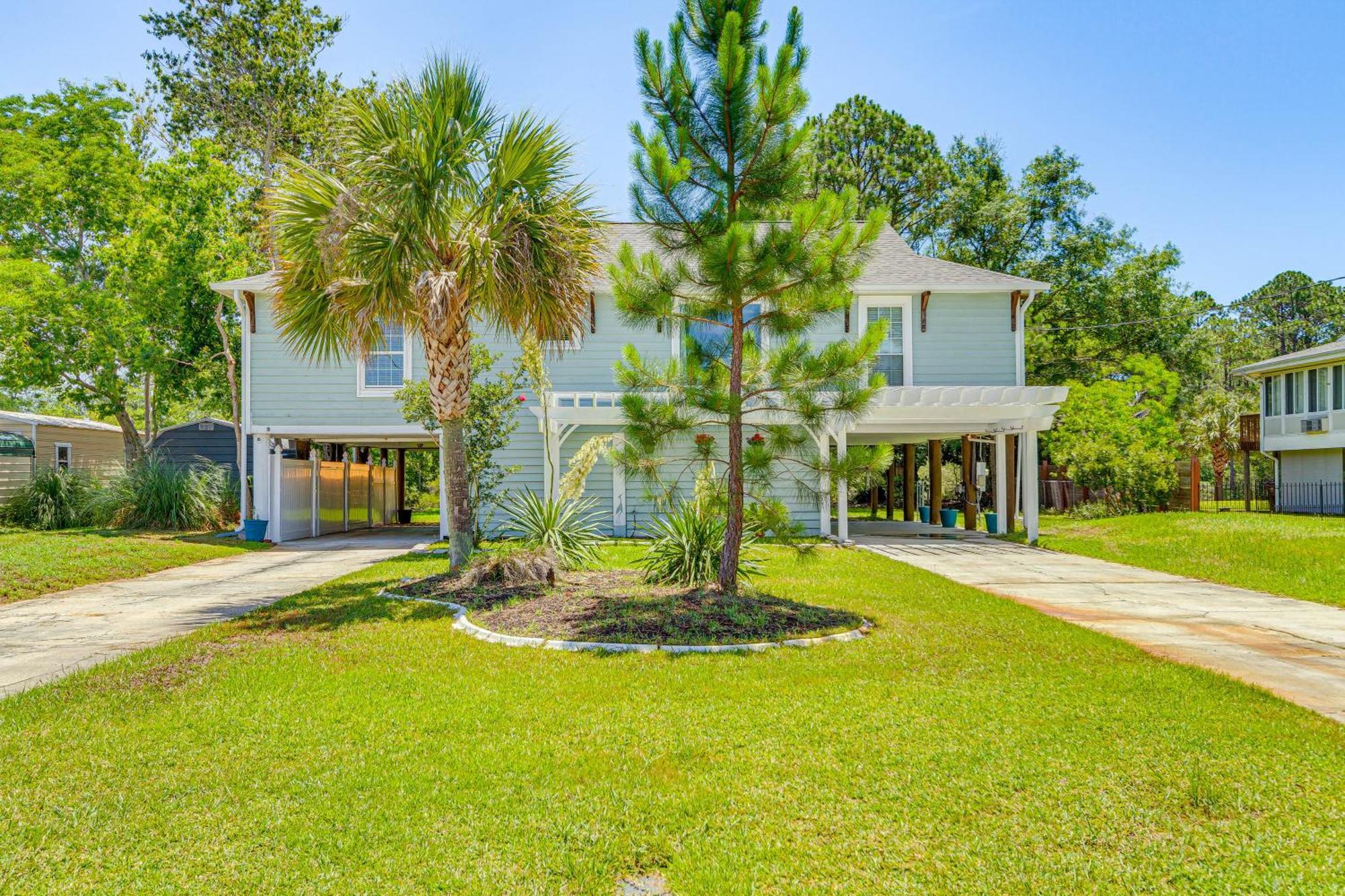 Waterfront Florida Vacation Rental With Boat Dock Milton Esterno foto
