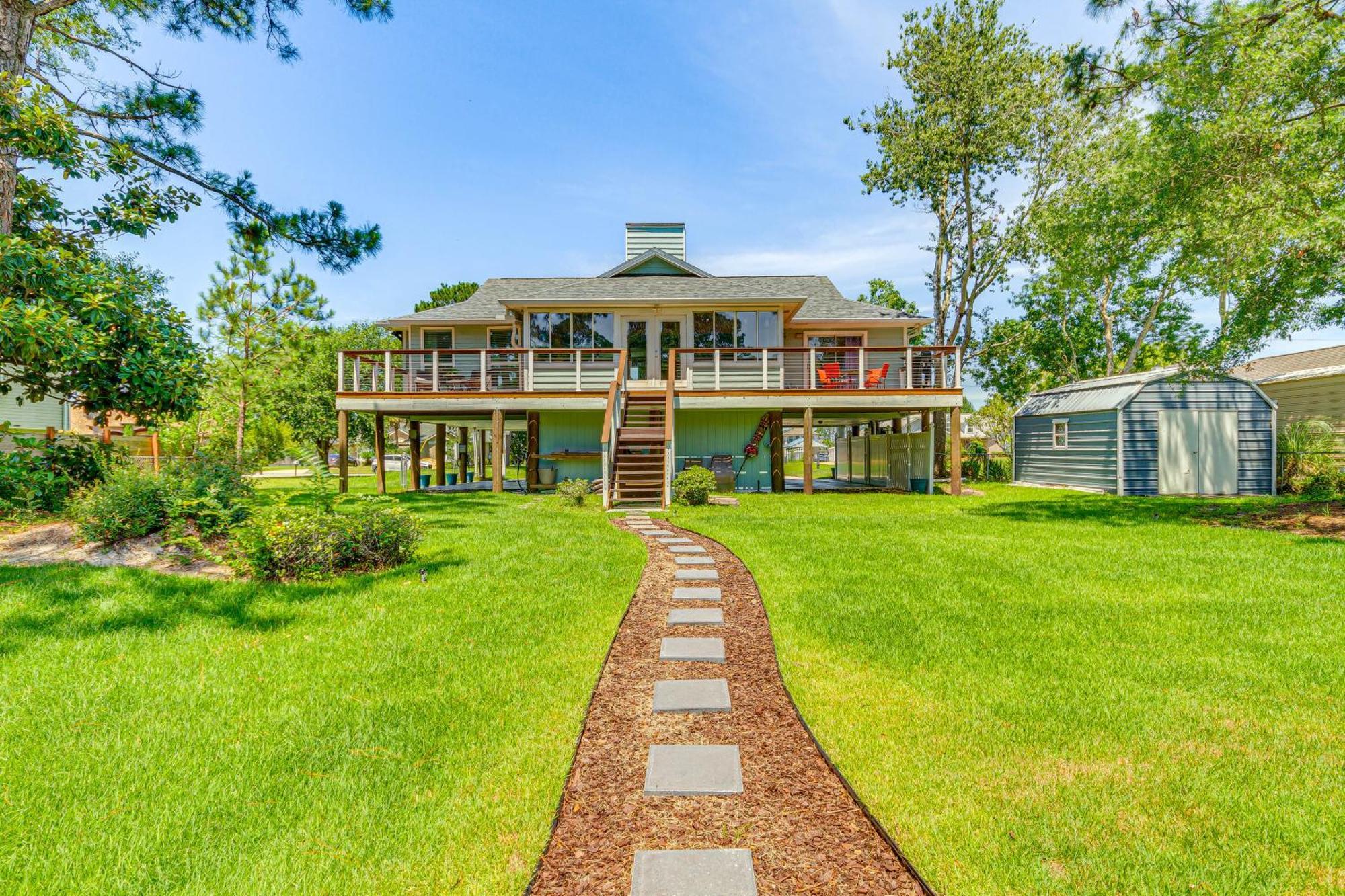 Waterfront Florida Vacation Rental With Boat Dock Milton Esterno foto