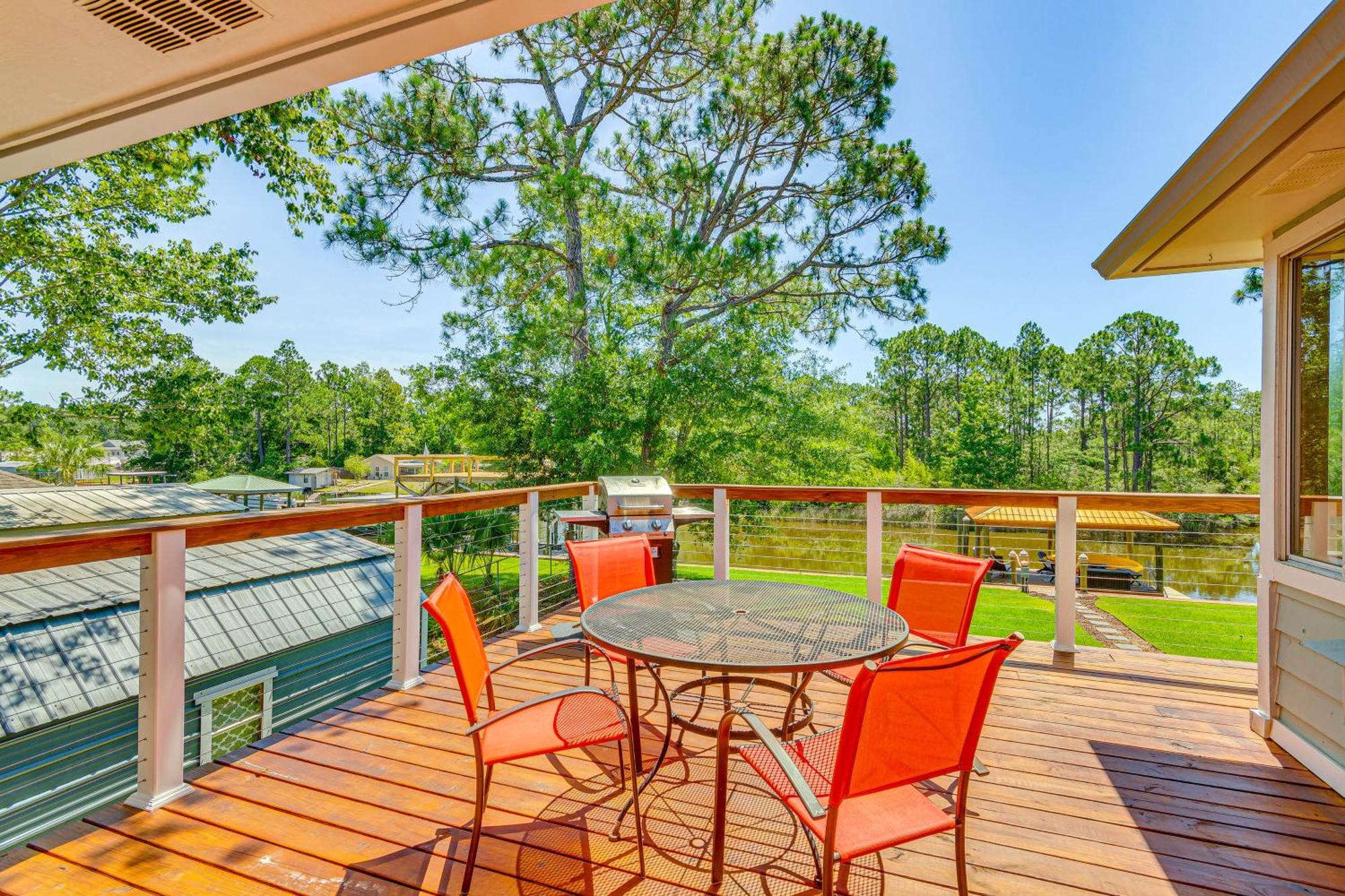 Waterfront Florida Vacation Rental With Boat Dock Milton Esterno foto